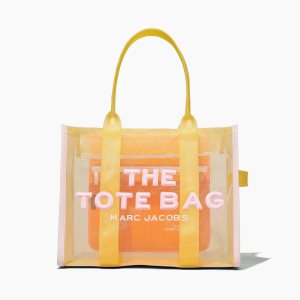 Marc Jacobs Colorblock Mesh Tote Bag Gialle Colorate | UMI082174