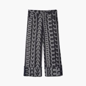 Marc Jacobs Monogram Oversized Jeans Blu | WQA640972