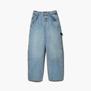 Marc Jacobs Oversized Carpenter Jean Arancioni Blu | TLH613894