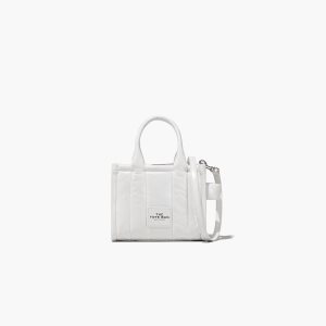 Marc Jacobs Shiny Crinkle Micro Tote Bianche | HLK195386